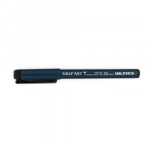 196003 Капиллярная ручка Graf Art 0.3 мм ЧЁРНЫЙ Малевичъ