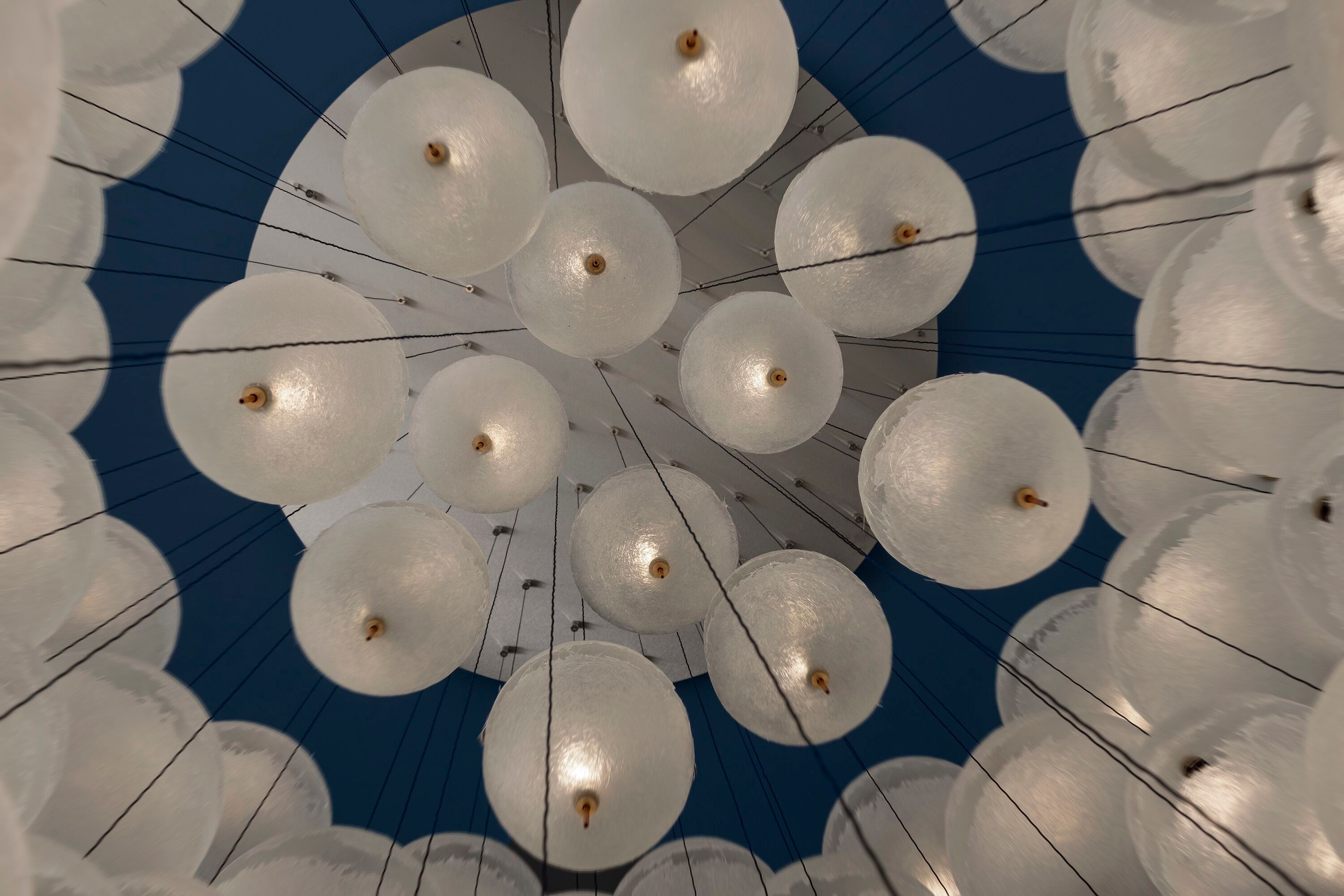 Светодиодная подвесная лампа из стекловолокна Catellani & Smith PostKrisi ARCH-00130114 - Вид №5