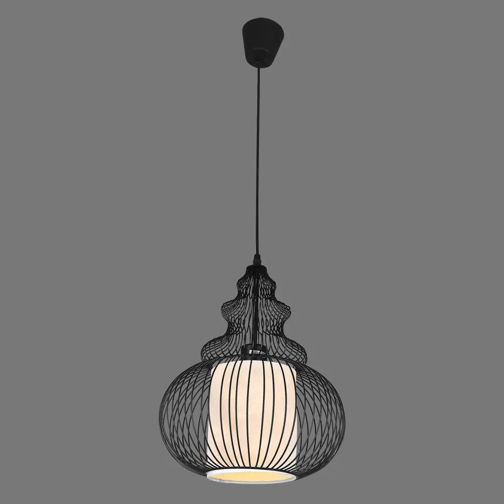 Светильник Globo 1xE2740 Вт, 30 см, цвет чёрный STLM-2172171 - Вид №3