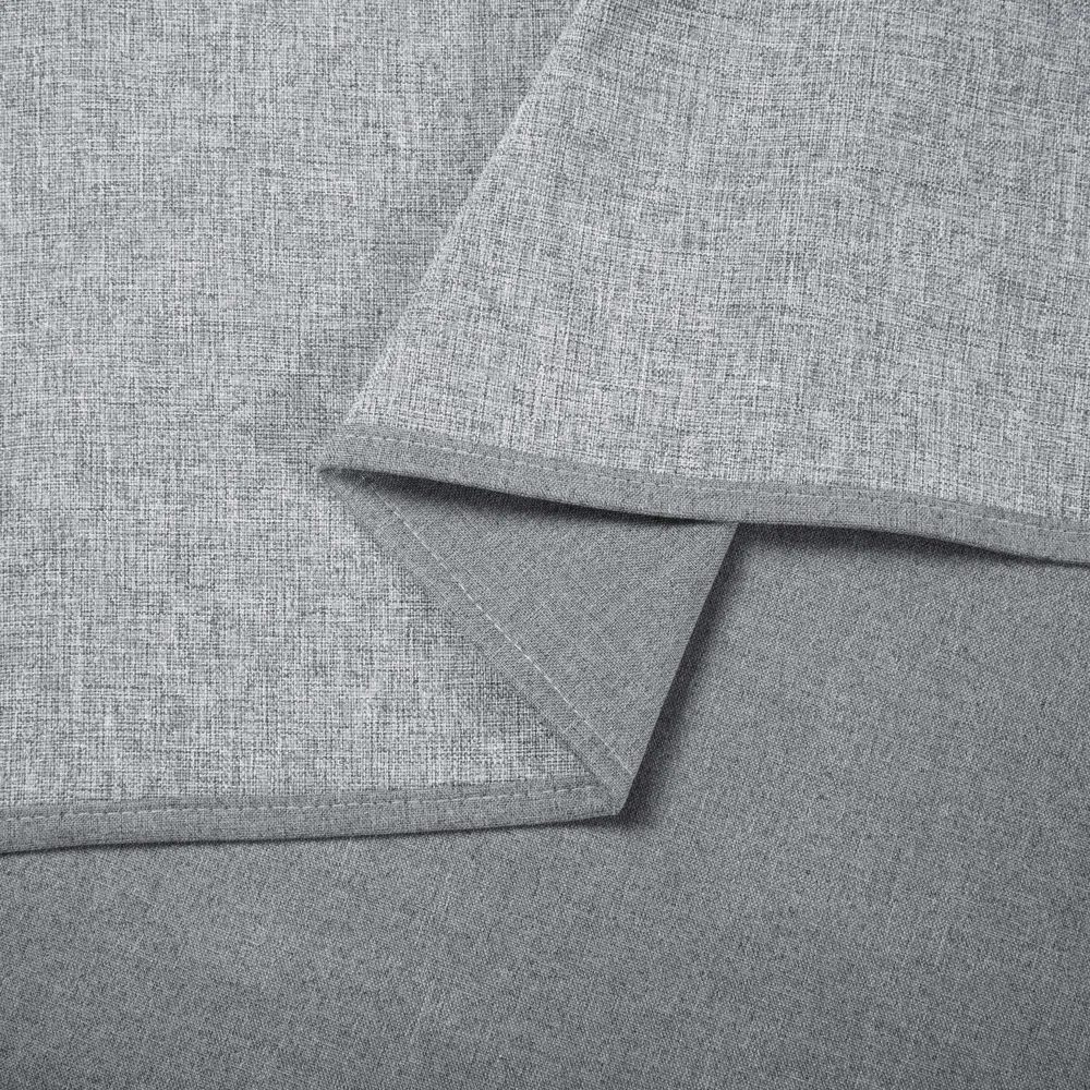 Штора на ленте Ника 200x270 см цвет темно-серый СТОЛИЦА ТЕКСТИЛЯ STLM-2057156 - Вид №3