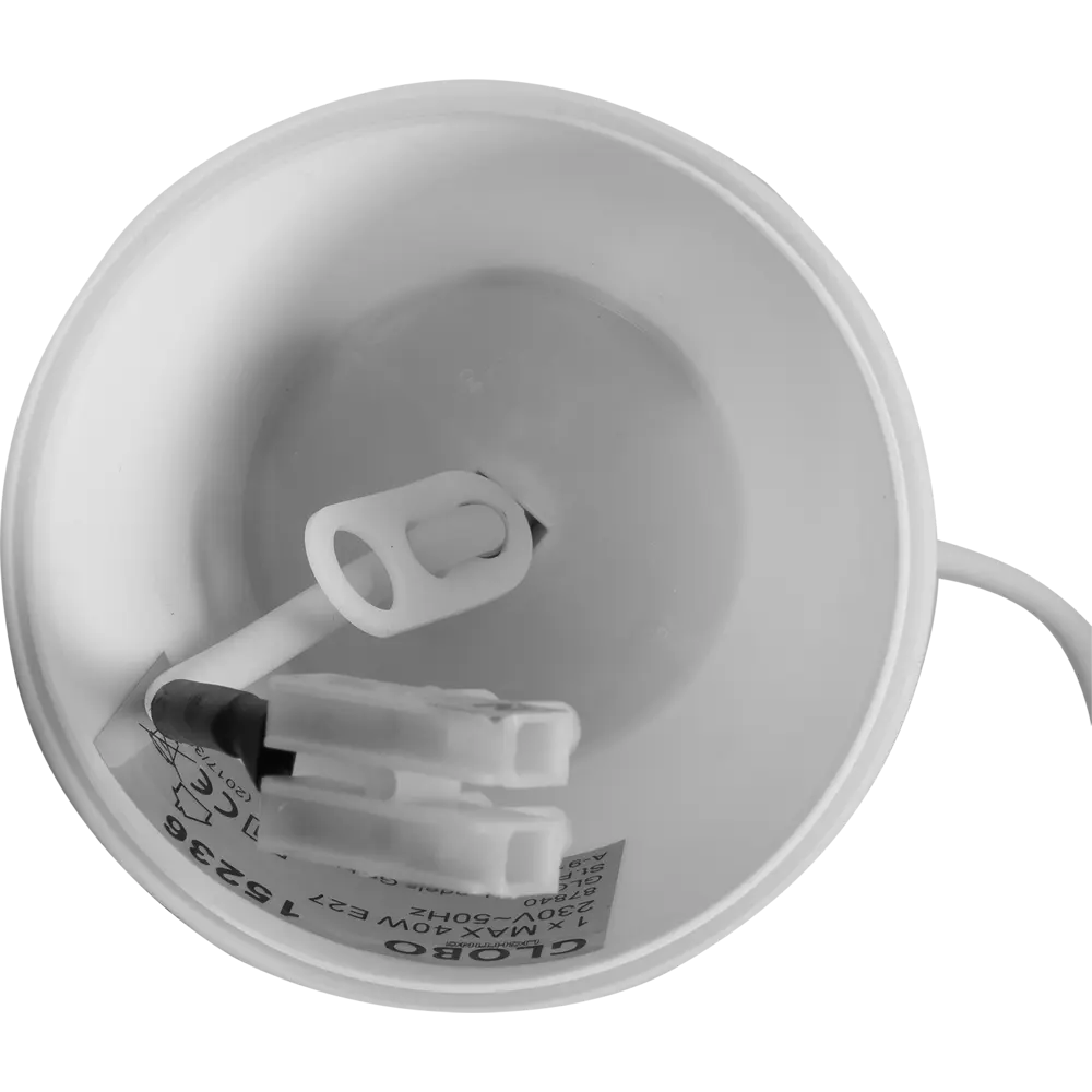 Светильник Globo 1xE27x40 Вт, 30 см, цвет белый STLM-2152406 - Вид №7