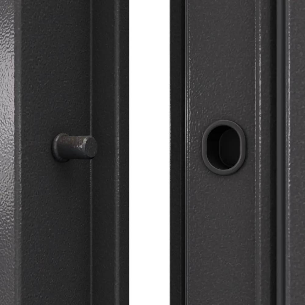 Дверь металлическая Ферн, 860 мм, правая, цвет дуб белый TOREX STLM-2112067 - Вид №7