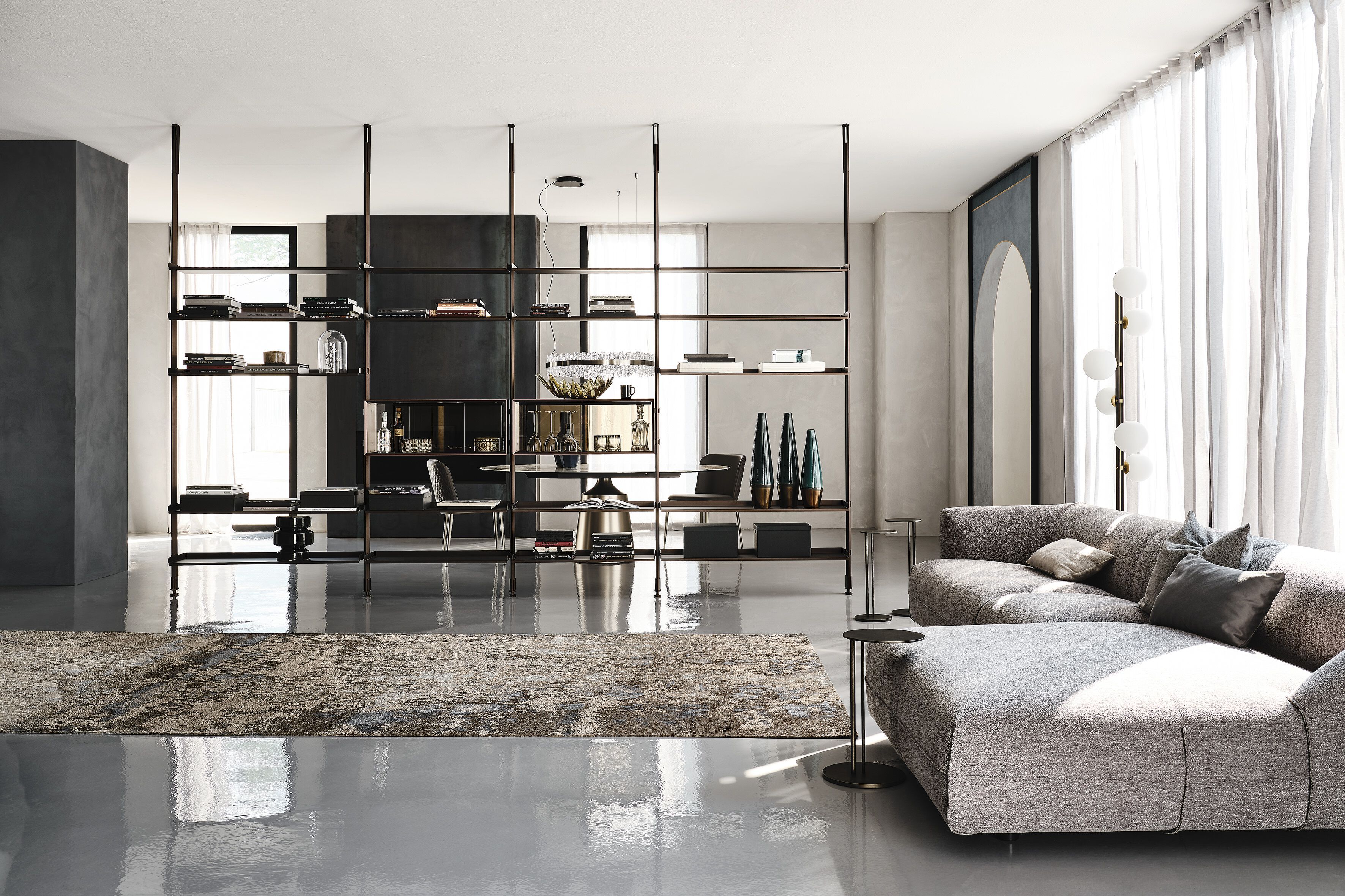 Секционный книжный шкаф Cattelan italia FREEWAY ARCH-00137140 - Вид №3