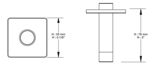 Потолочный душ BARIL RAC-0318-14 ARCH-00109895 - Вид №2