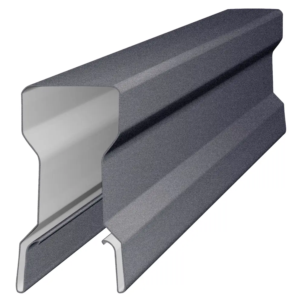 П-планка 2 м 0.35 мм RAL 7024 темно-серый Santreyd STLM-2074901