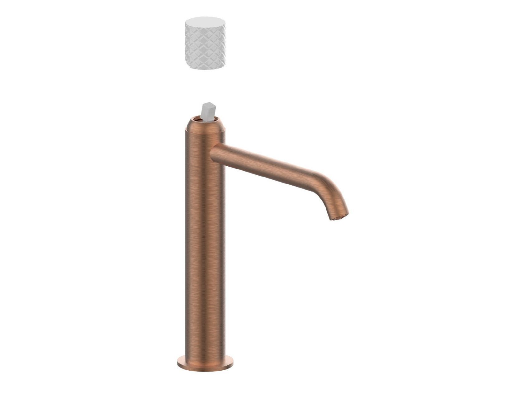 Смеситель для раковины высокого пола с ограничителем расхода Rubinetterie Frattini Pepe XLS ARCH-00125528