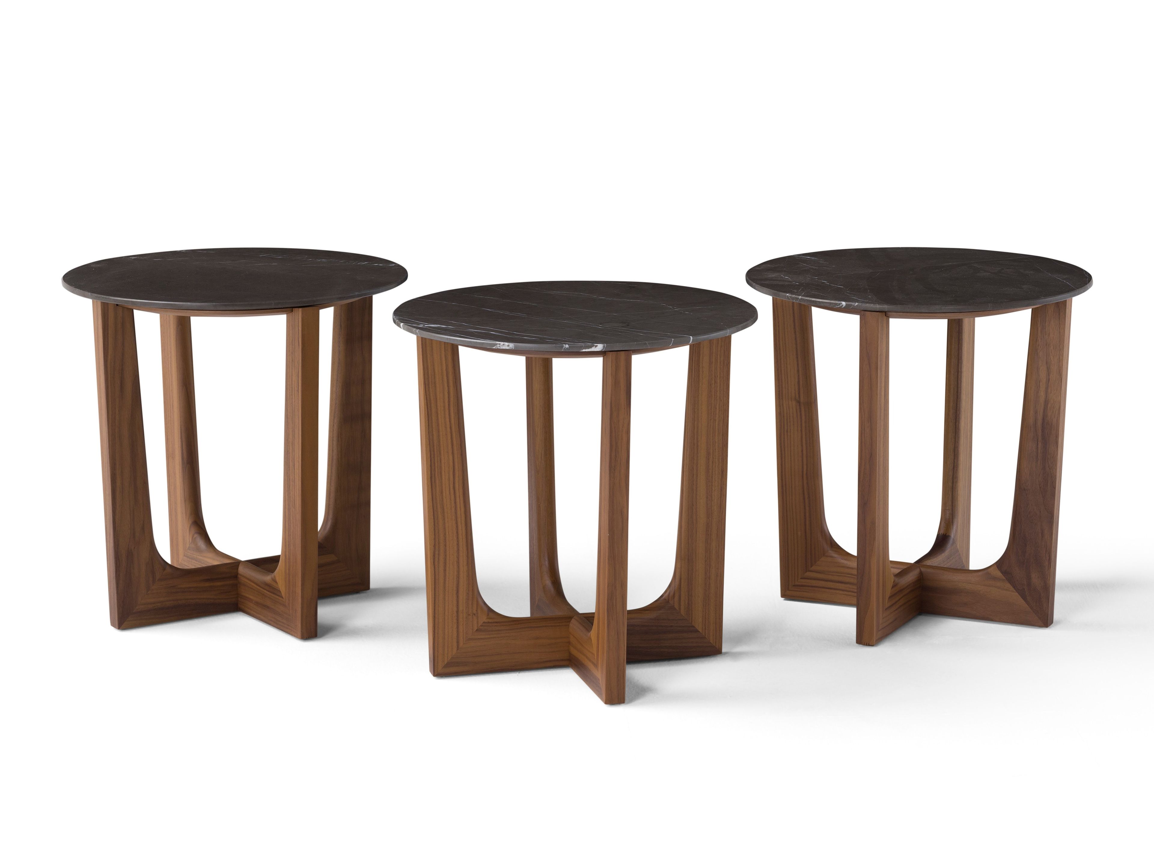 Мраморный круглый журнальный столик Amura Веста ARCH-00120785