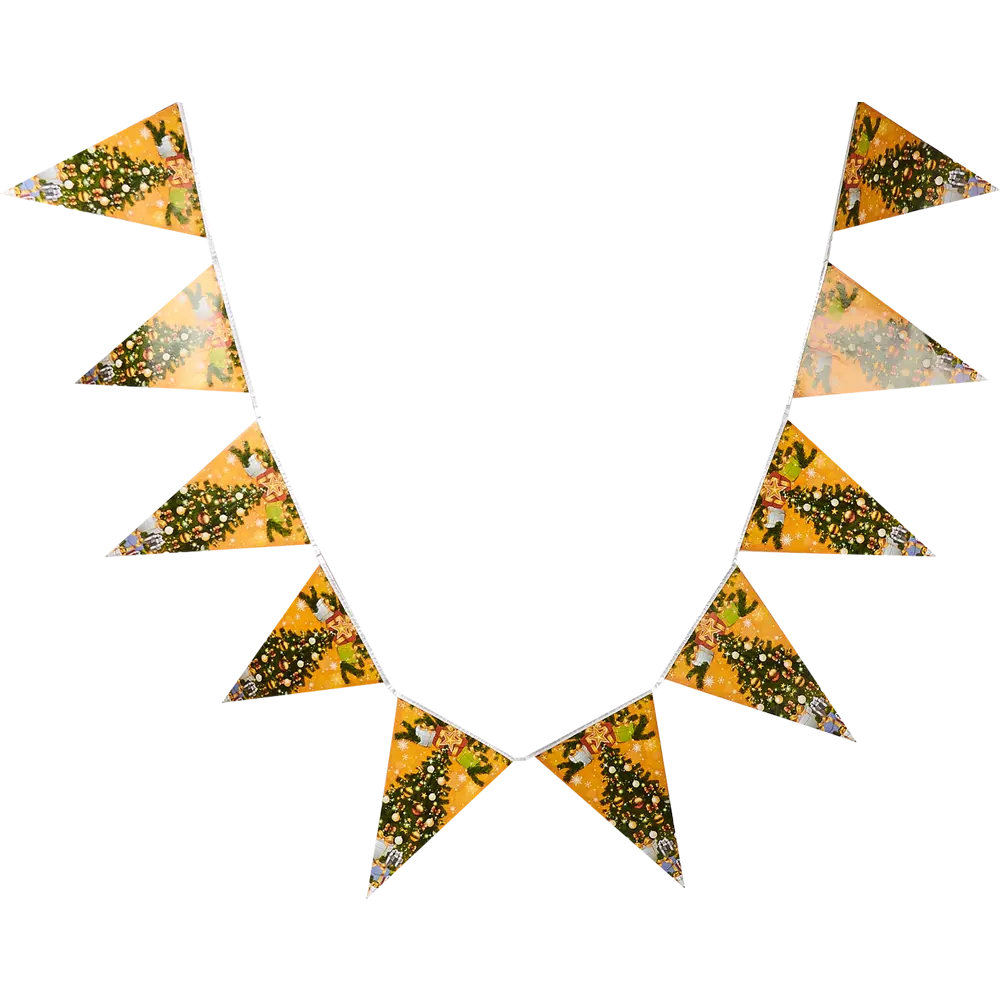 Гирлянда «Флажки» Santreyd STLM-2062510