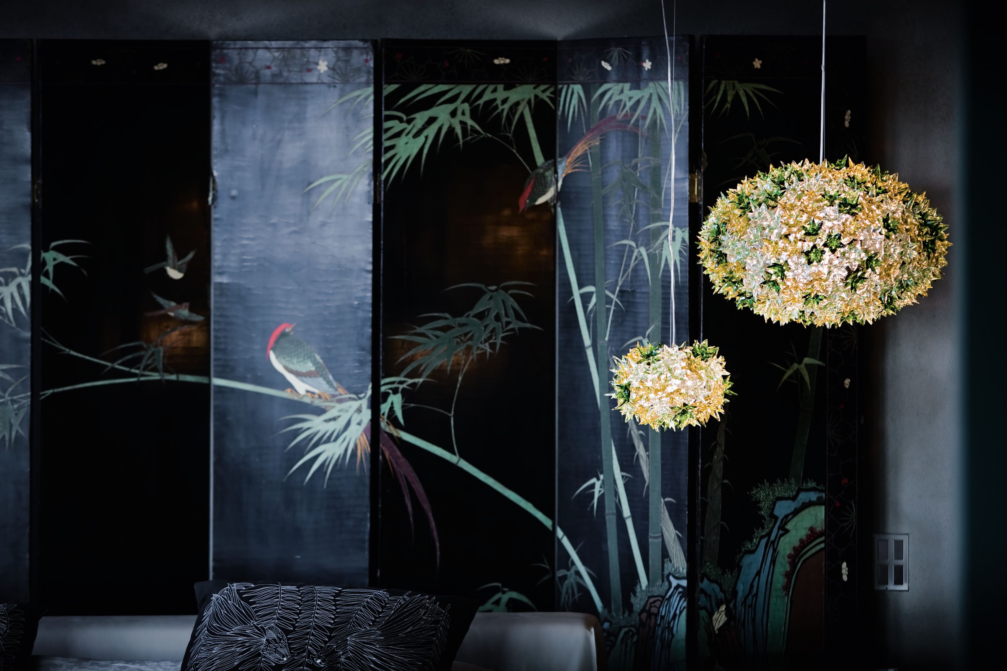 Светодиодный подвесной светильник из инженерного пластика Kartell BLOOM ARCH-00153170 - Вид №2