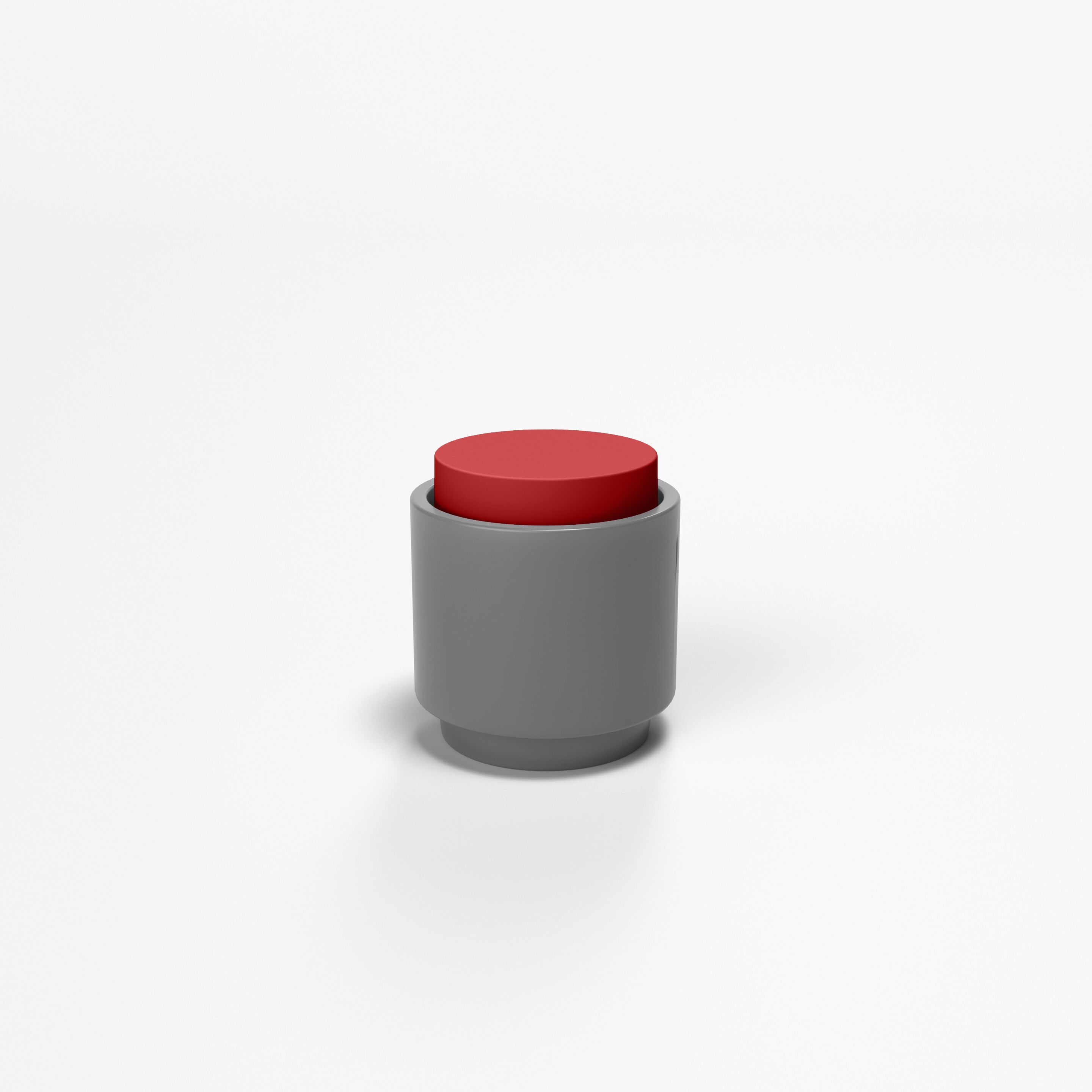 Пуф круглый армированный пластиковый контейнер SIXINCH TINGLE ARCH-00068651 - Вид №19