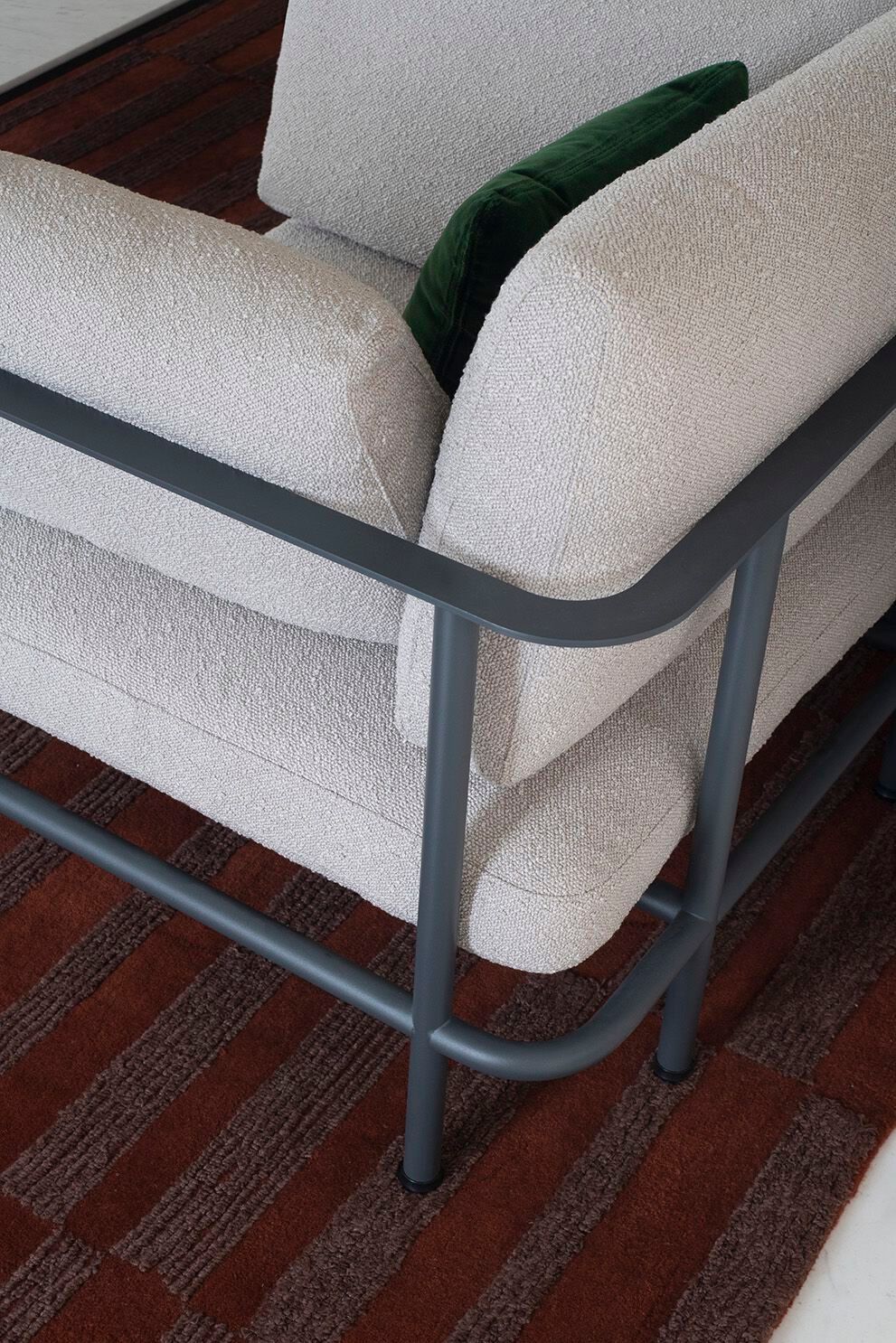 Кожаное кресло с подлокотниками Potocco Elodie ARCH-00033697 - Вид №2