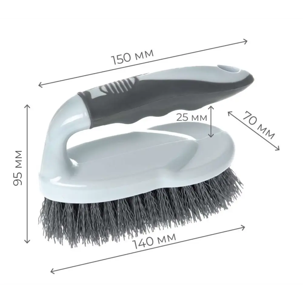 Щетка ручная жесткая 15 см HQ profiline STLM-2043930 - Вид №4