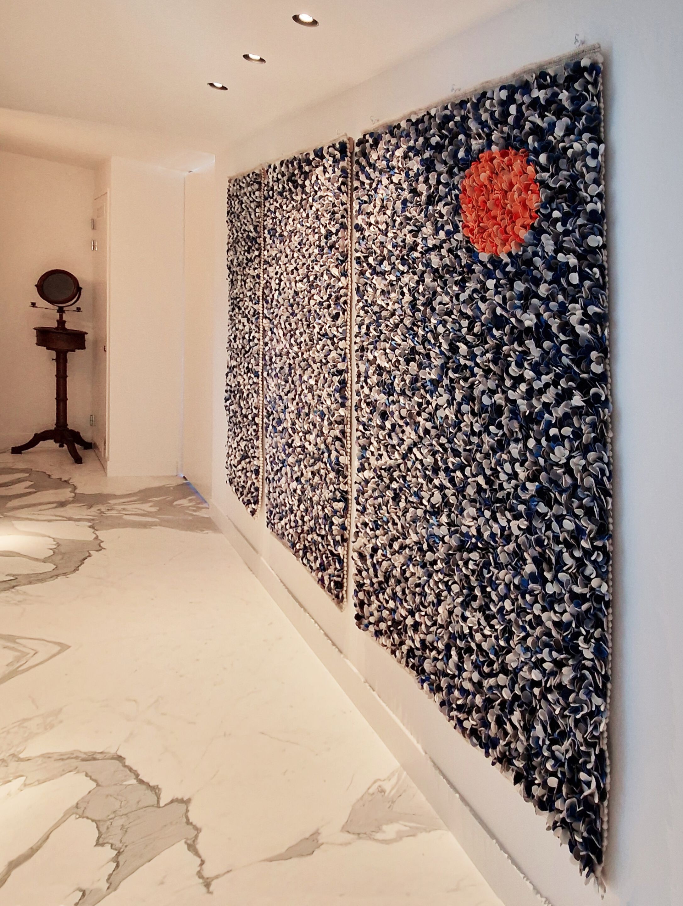 Кожаный коврик ручной работы Huqrugs FERAXI ARCH-00091677 - Вид №2