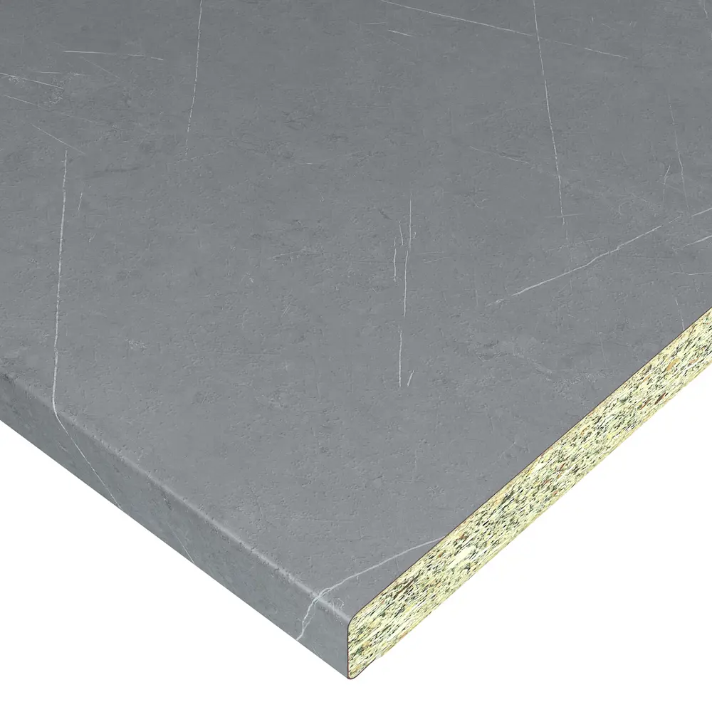 Столешница кухонная Delinia 305x60x3.8 см HPL-пластик цвет серый 86385463 STLM-2209802  - Вид №1