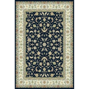 Ковер вискоза Hermitage 14295/3161 67x105 см цвет синий