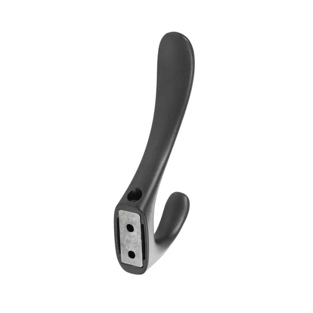 Мебельный крючок N00-N00-MGR 10 см ЦАМ графит EDSON STLM-2164627 - Вид №3