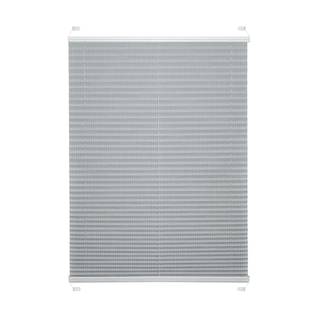 Штора плиссе 52x170 см жаккард серая Santreyd STLM-2124034