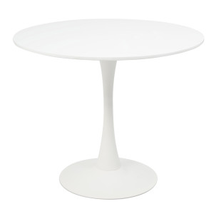 90403237 Стол круг 90х74 см Стол металл цвет белый TULIP STLM-0215925 TETCHAIR