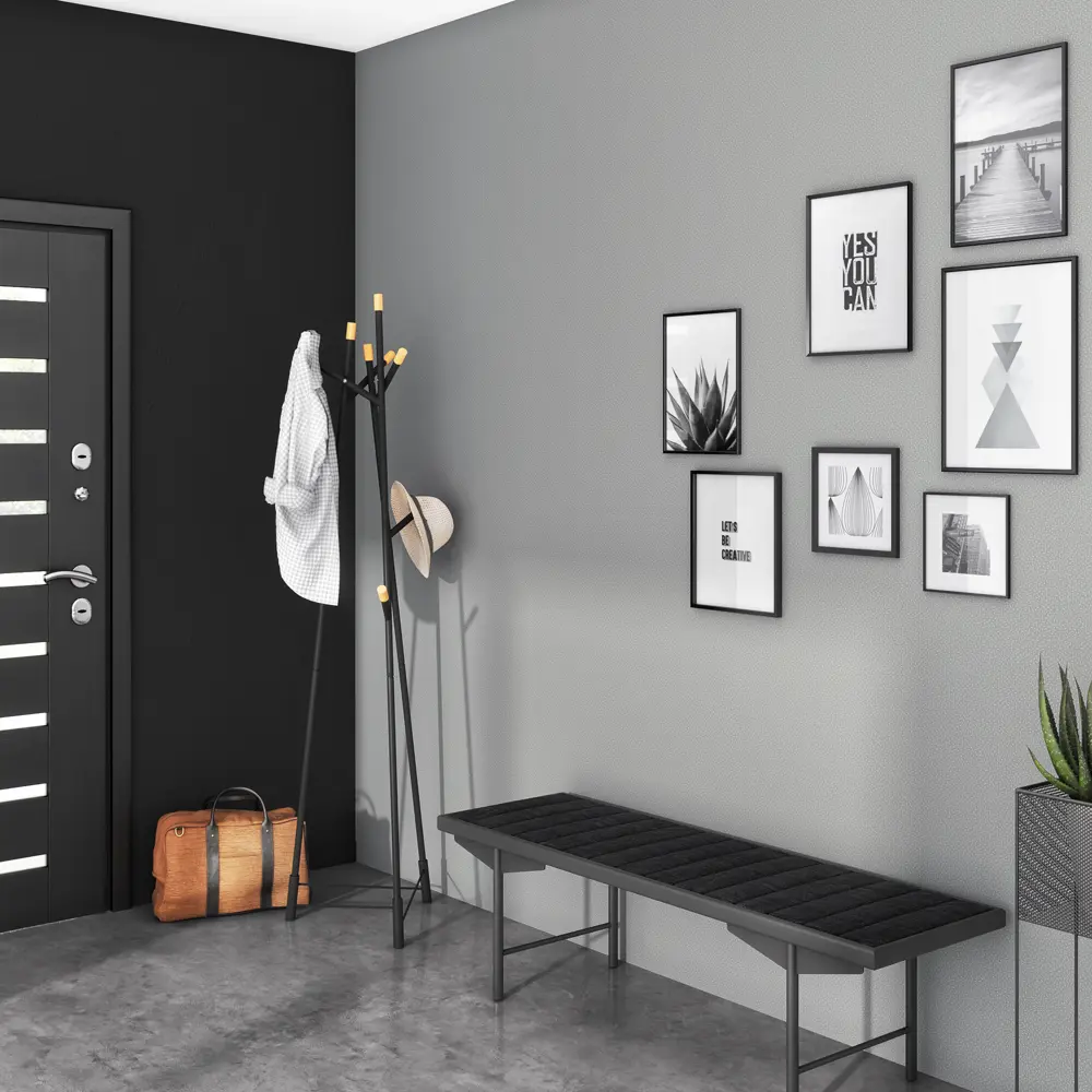 Обои флизелиновые Inspire Maxence Granit 3 серые 1.06 м STLM-2163701 - Вид №3