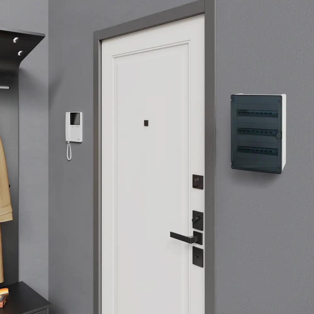 Щит распределительный навесной Hager Golf VS318TD 54 модулей IP30 пластик STLM-2098869 - Вид №6