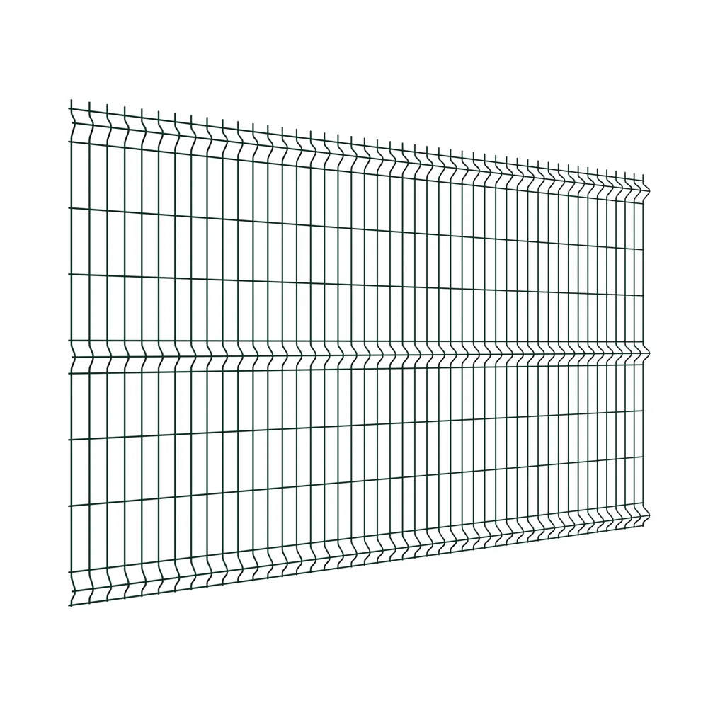 3D панель для забора Grand Line Fine 2.5x1.53 м полиэстр RAL 6005 зелёный STLM-2095423