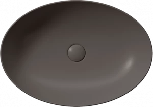 884216 Накладная раковина на столешницу  овальная GSI ceramica