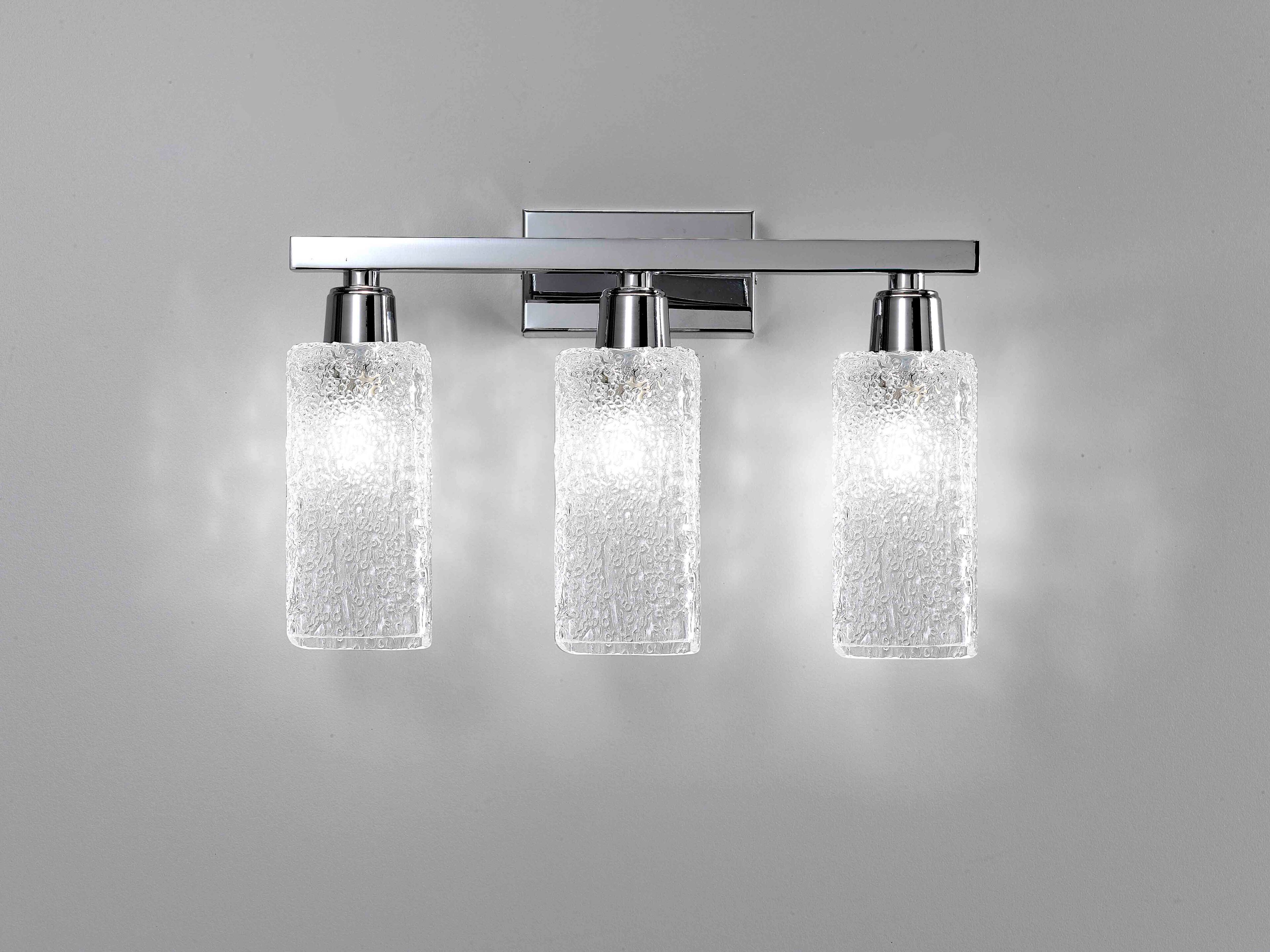 Настенный светильник из стекла и латуни Cremasco Illuminazione 7263/3AP ARCH-00046501 - Вид №1