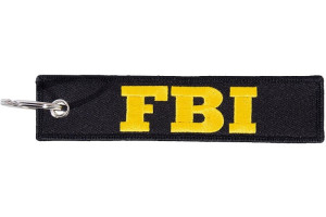 17857495 Брелок FBI, ткань, вышивка BMV 071 МАШИНОКОМ