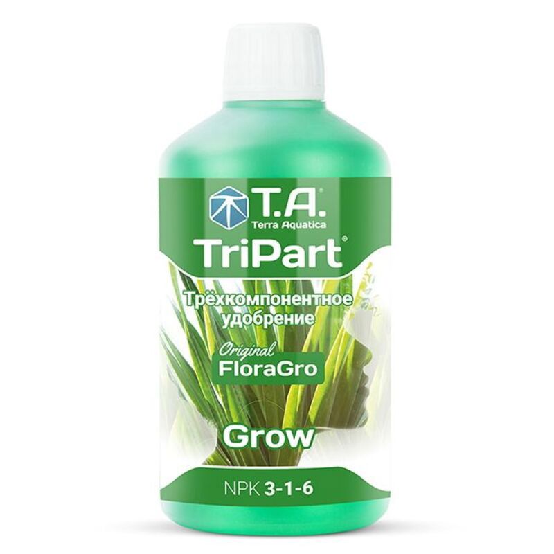91006047 Удобрение растений TriPart Series FloraGro 0.5 л STLM-0436551 GHE TERRA AUQATICA