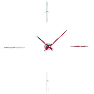 037237 Часы i 4 хром-красный Nomon Merlin