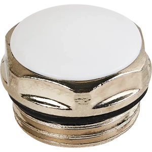 Заглушка для радиатора Rifar 1/2" латунь белая