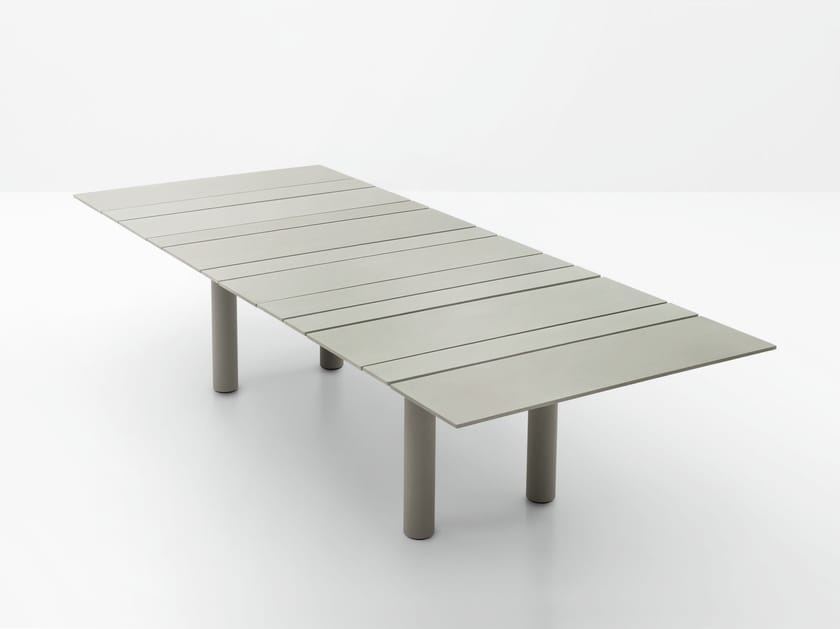 Бетонный прямоугольный садовый стол Paola Lenti DOCK ARCH-00113297