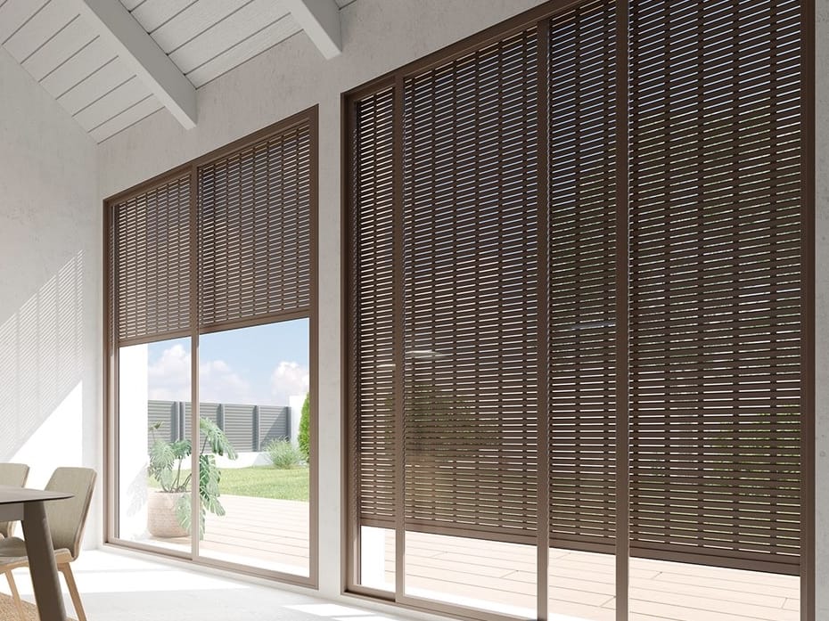 Алюминиевые рольставни Saxun PS-25 R ARCH-00044803