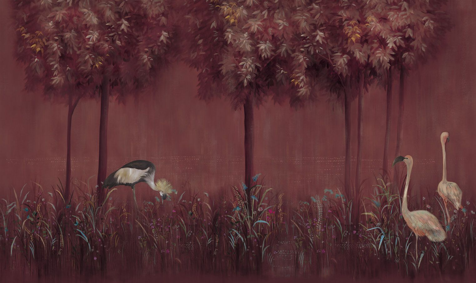 Обои с цветочными мотивами Jannelli&Volpi MAGIC FOREST ARCH-00132653 - Вид №4