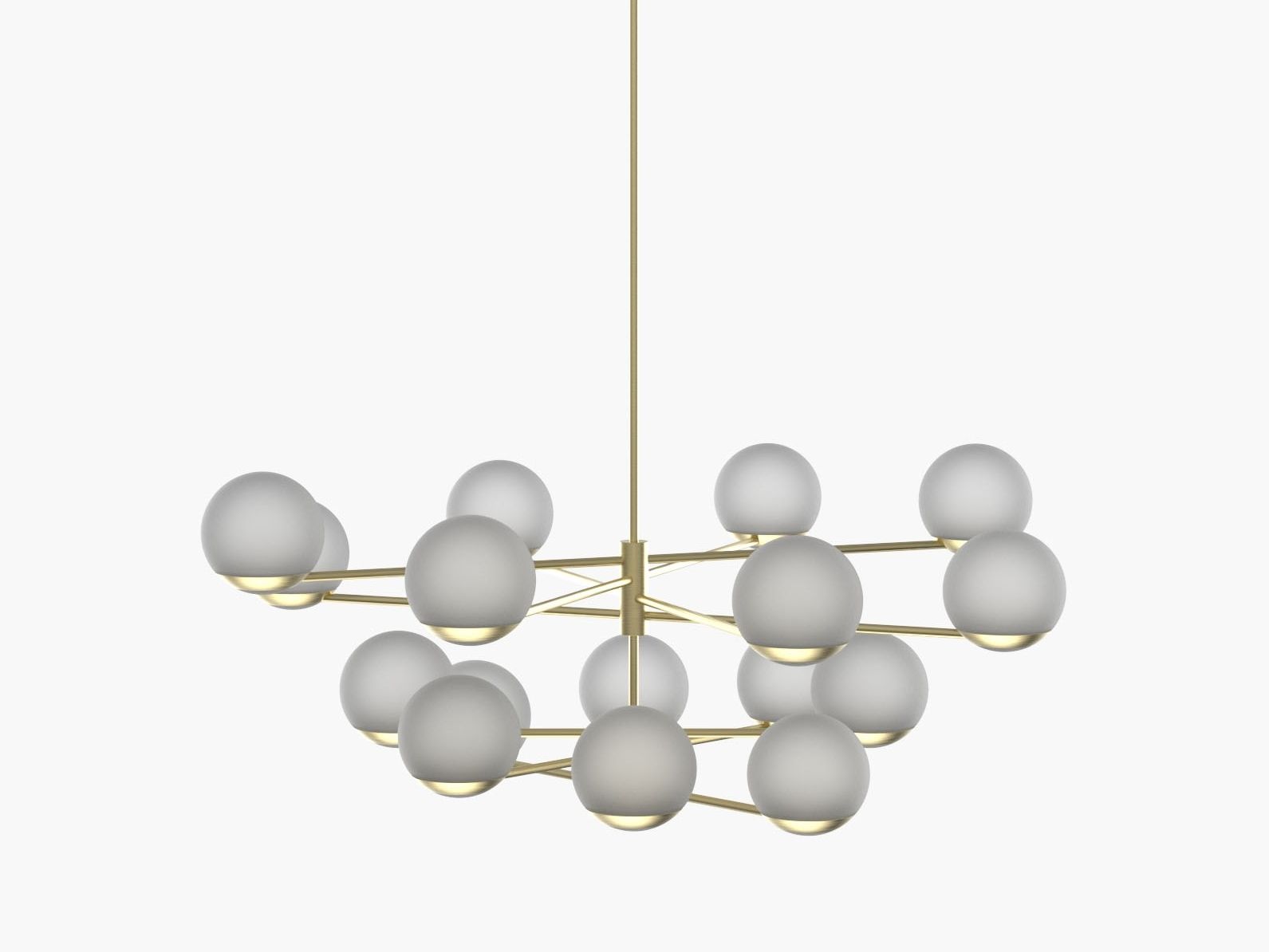 Светодиодный потолочный светильник ручной работы Cameron Design House Мяч и обруч ARCH-00046589 - Вид №5