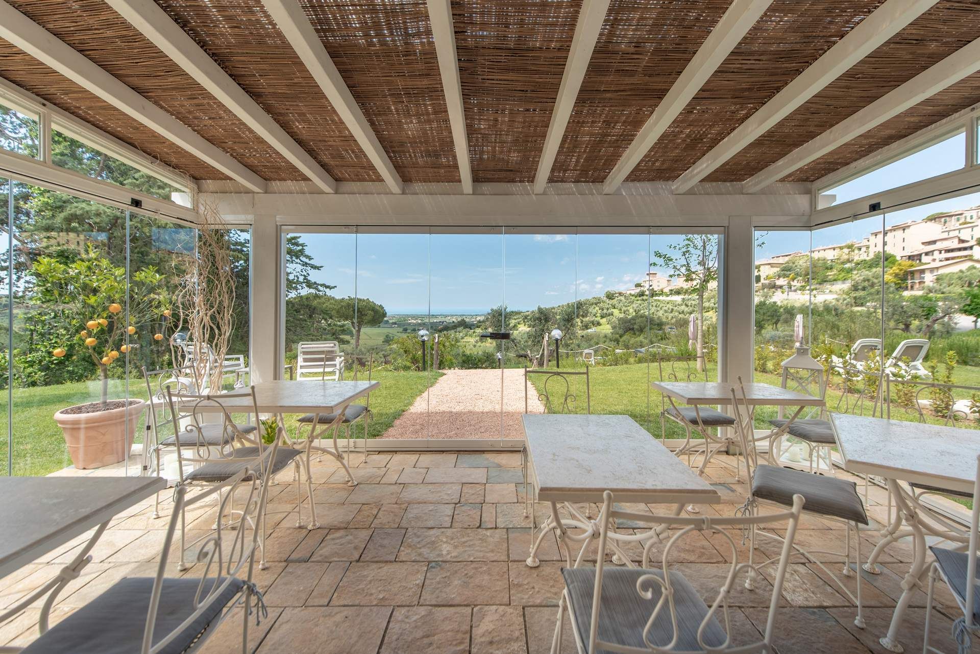 Прямоугольный каменный садовый стол GH LAZZERINI Tavolo in pietra 6 ARCH-00087264 - Вид №1