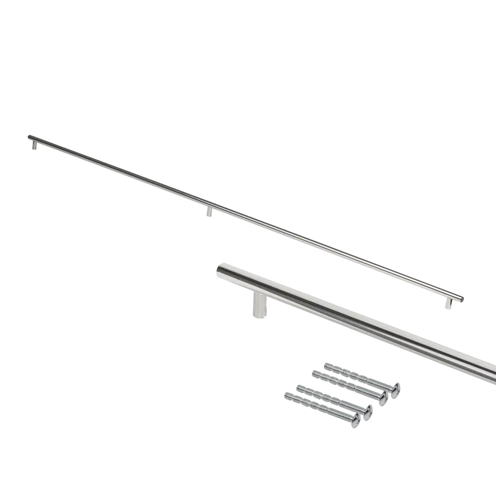 Мебельная ручка-рейлинг KONSENSA 1200 мм хром STLM-2167488 - Вид №3