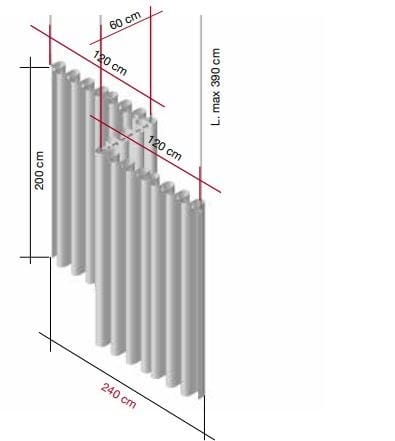 Акустическая подвесная панель из ткани Caimi Brevetti Snowsound Fiber Products ARCH-00050237 - Вид №3