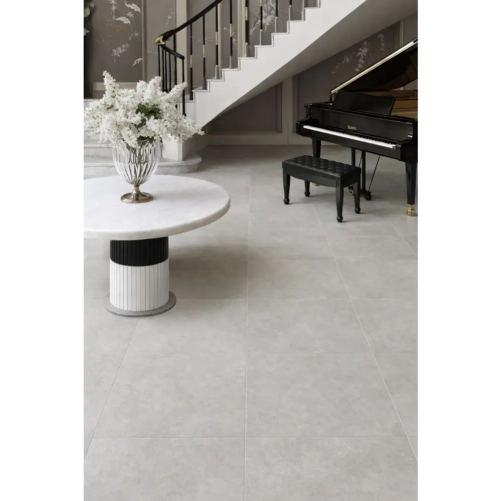 Глазурованный керамогранит Jasper Grey 60x60 см 1.44 м² матовый цвет серый Santreyd Eternal 2026 STLM-2113779 - Вид №3