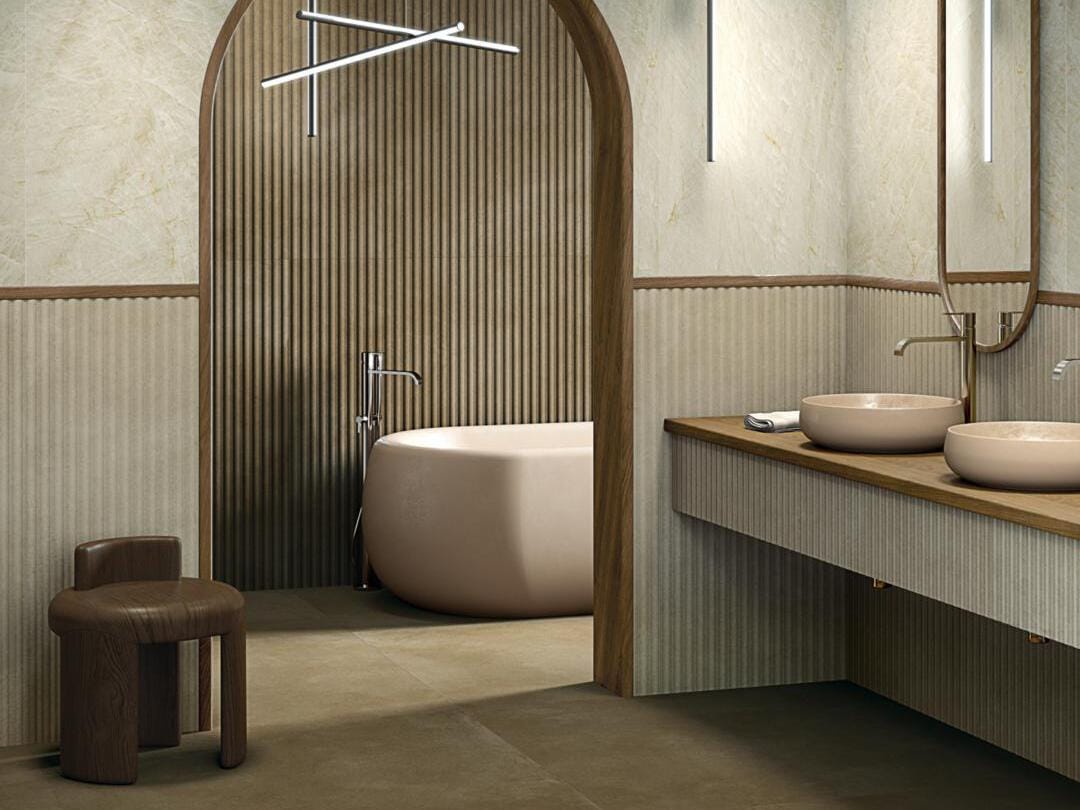 Пол / керамогранит с мраморным эффектом VIVES TANDEM MARBLE ARCH-00012678 - Вид №2