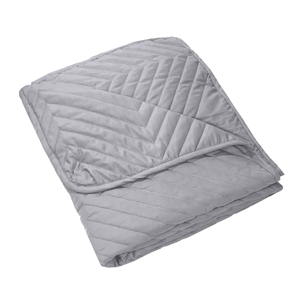 Покрывало Nicolosi 240x200 см микрофибра цвет серый INSPIRE STLM-2081244