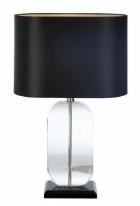 Настольная лампа Elvia 5803 PUSHA ВАЗА 062022 Прозрачный;черный