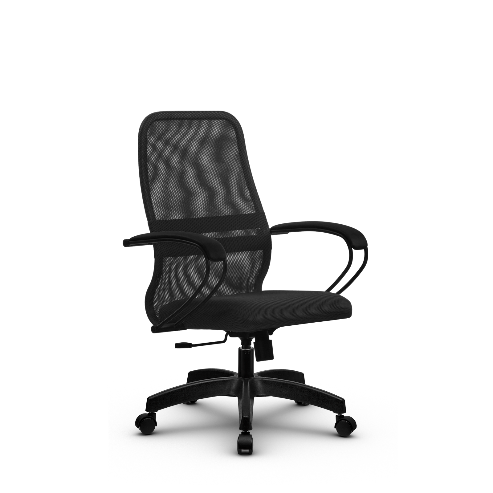 90488598 Офисное кресло Su z312457599 прочный сетчатый материал цвет темно-серый STLM-0248476 МЕТТА