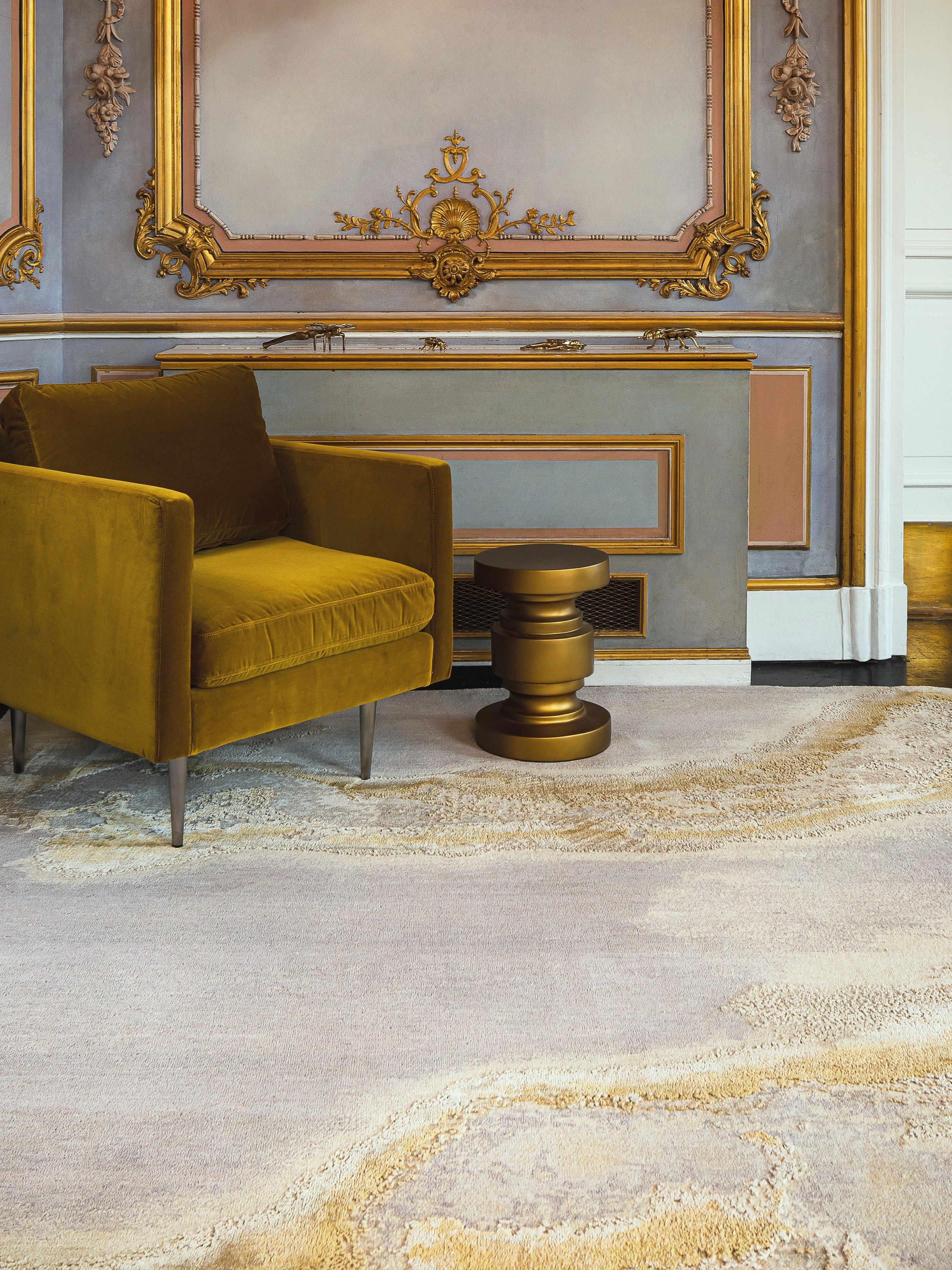 Шелковый прямоугольный ковер ручной работы Edition Bougainville Inspiration ARCH-00018955 - Вид №1