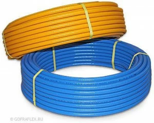 Гофротруба из нержавеющей стали c п/э покрытием, 20мм (П) Flexible hose Россия