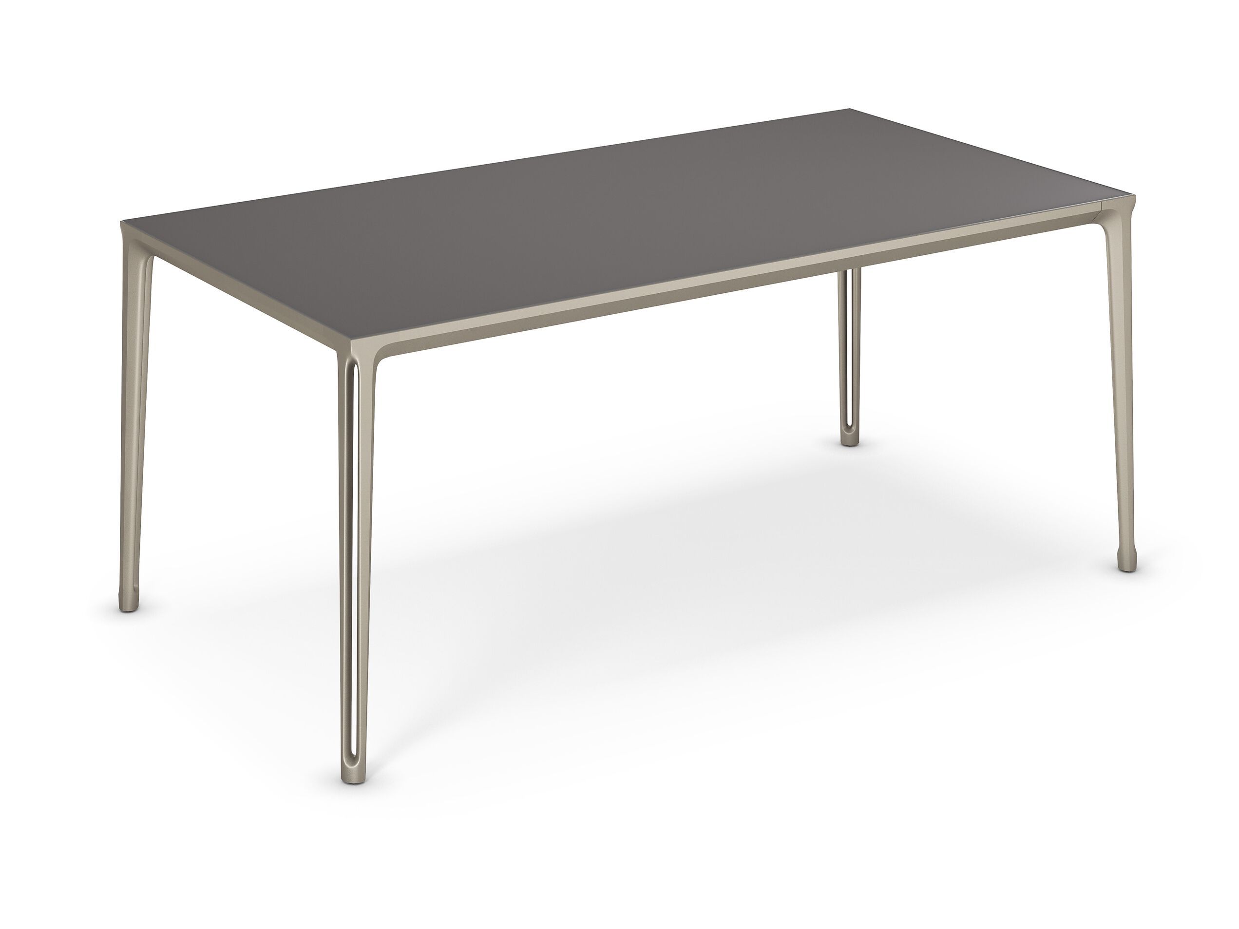 Прямоугольный стол из алюминия и стекла Cattelan italia BOULEVARD ARCH-00037811