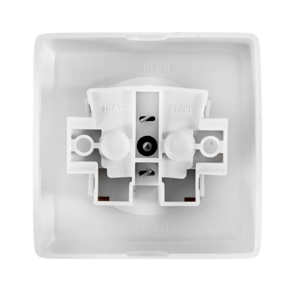 Розетка Reone 1 разъем цвет белый STLM-2050439 - Вид №2