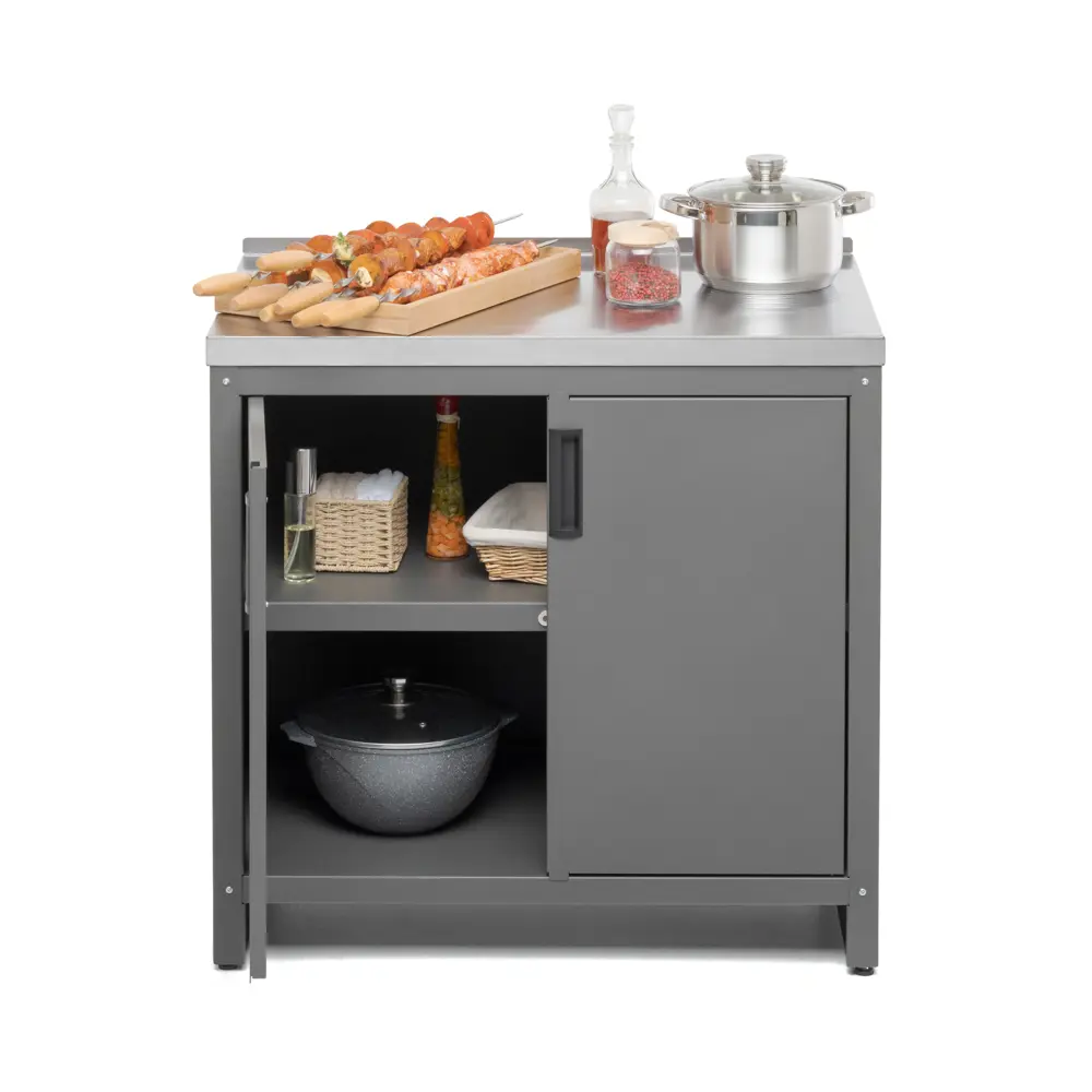 Летняя кухня Gratar Patio Т850 сталь 54x85.5x86.4 см STLM-2006429 - Вид №3