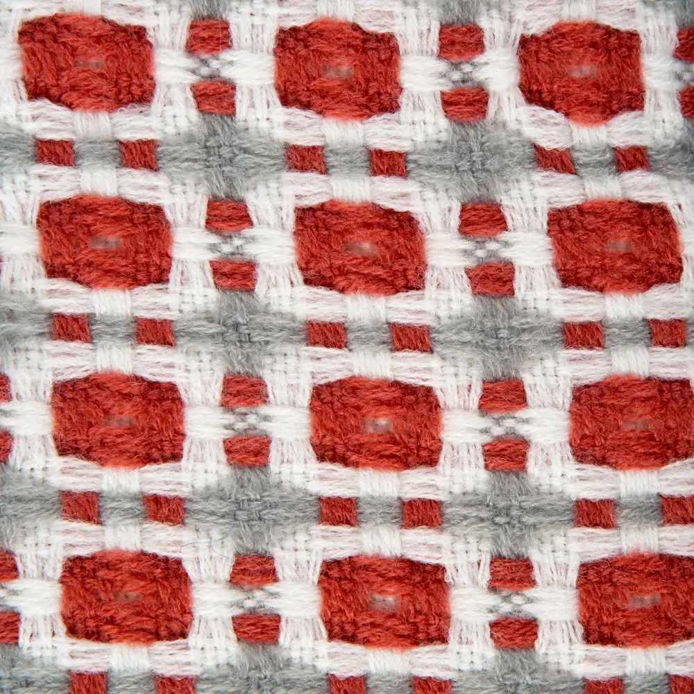 Плед 125х150 см, акрил, цвет красный Atmosphera STLM-2199350 - Вид №2