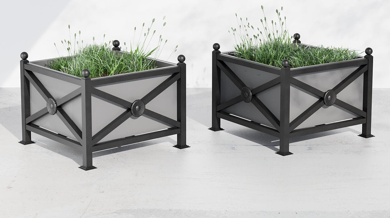 Металлический плантатор DIMCAR ARCH-00045937 - Вид №1